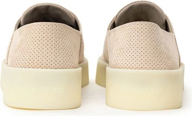 Кеды Fear of God бежевые кожаные низкие