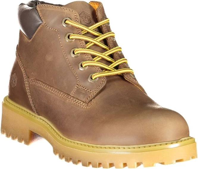 Кроссовки Lumberjack Marrone кожаные