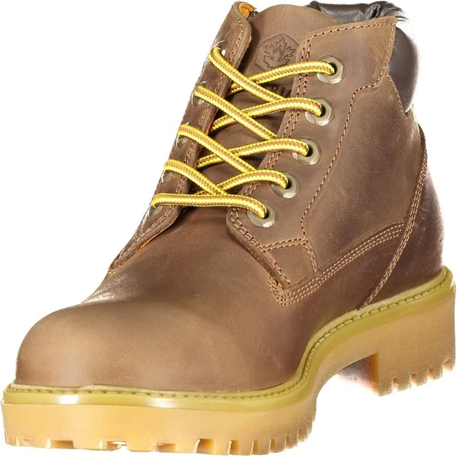Кроссовки Lumberjack Marrone кожаные