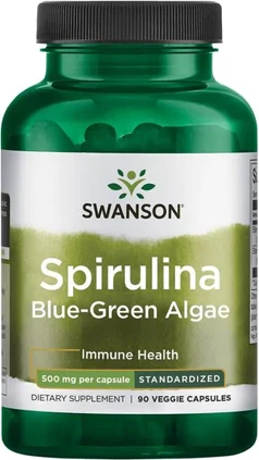 Пищевая добавка Swanson Spirulina