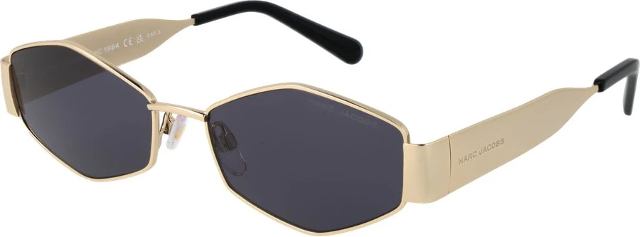 Овальные металлические солнцезащитные очки The Marc Jacobs