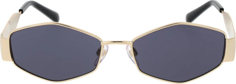 Овальные металлические солнцезащитные очки The Marc Jacobs