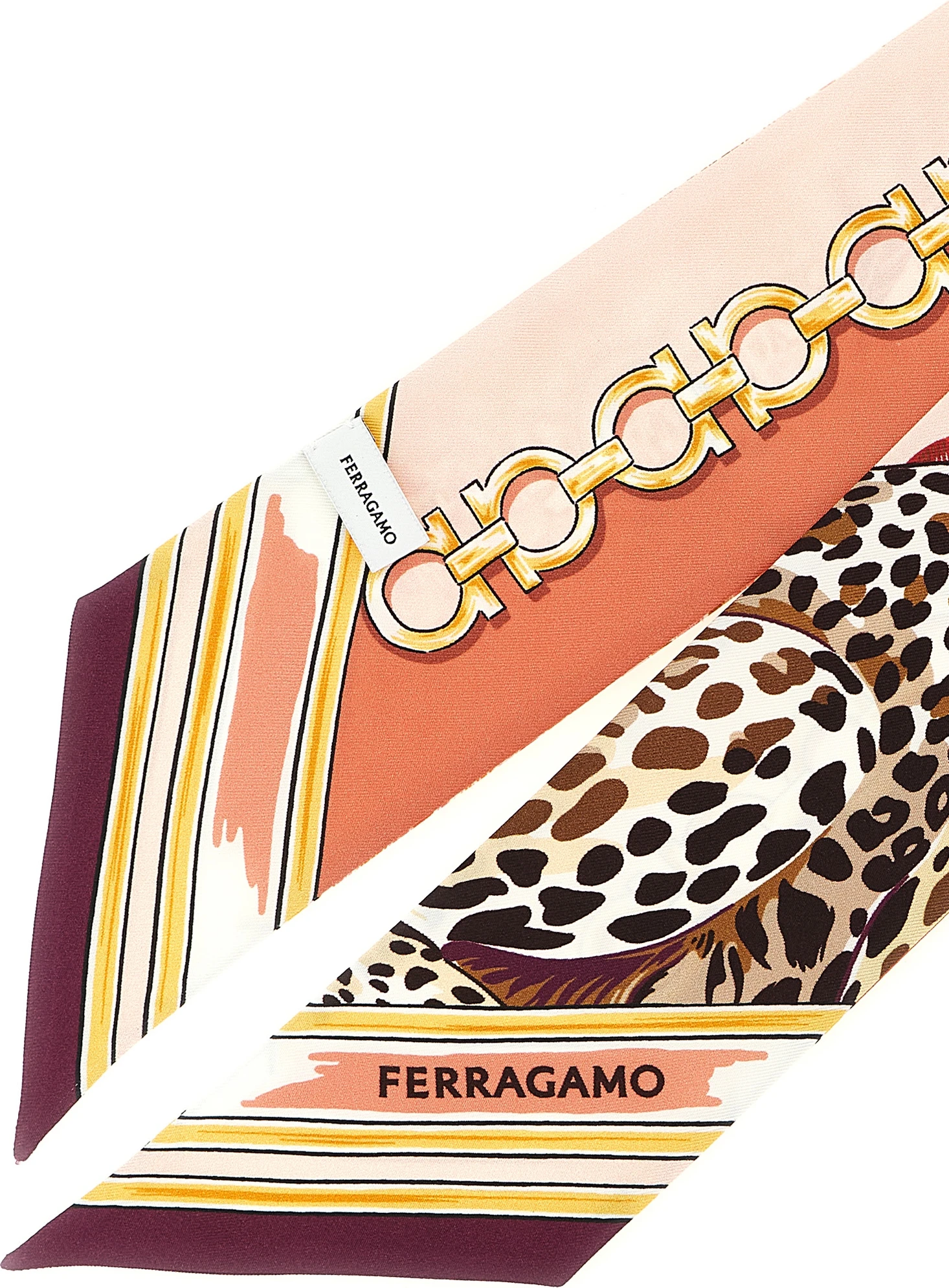Шелковый платок Ferragamo