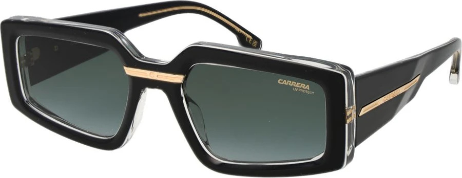 Солнцезащитные очки Carrera черные пластиковые