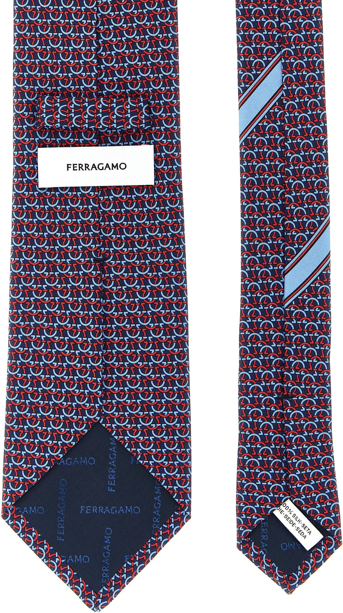Шелковый шарф Ferragamo