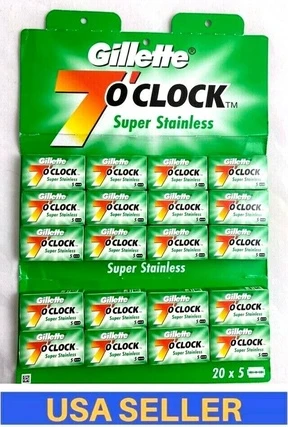 Лезвия для бритвы Gillette 7 O'Clock
