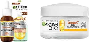 Сыворотка и крем Garnier