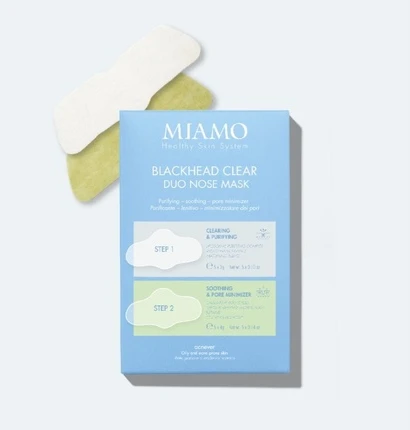 Маска для носа MIAMODA Blackhead Clear Duo