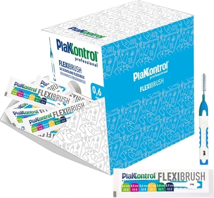 Межзубный ершик Plakkontrol Flexybrush